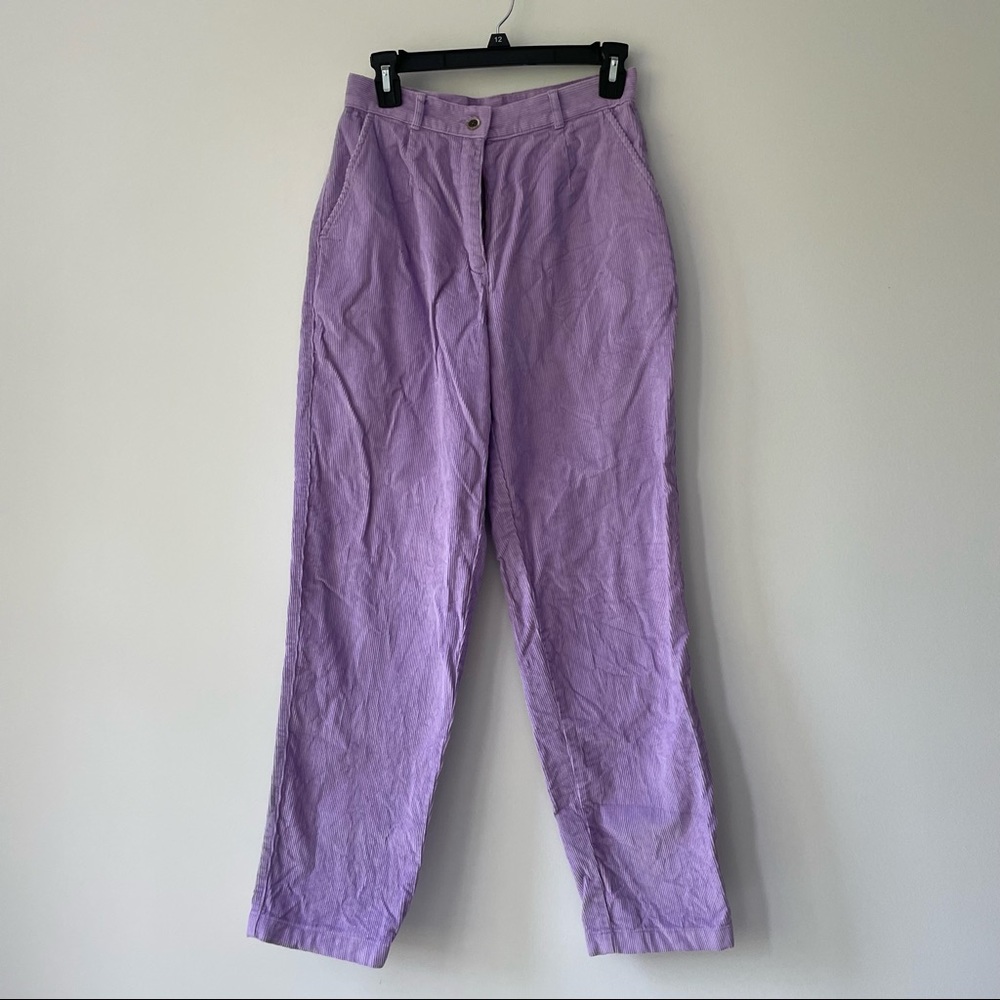 Rare Purple LL Bean corduroys